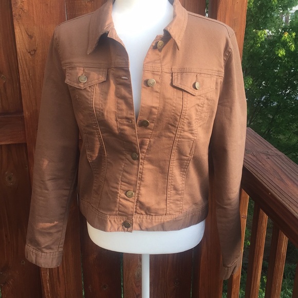 d jeans Jackets & Blazers - Denim Jacket Tan